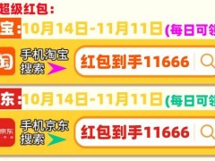 2024双11提前至10月14日，史上最长购物节来袭？