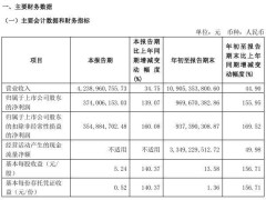 九号公司前三季度净利暴增155.95%，达9.7亿！